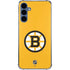 NHL Boston Bruins Solid Background Galaxy S24 Clear Case
